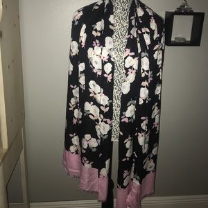 Kate Spade posy floral oblong scarf